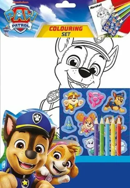 Omalovánkový set Tlapková Patrola