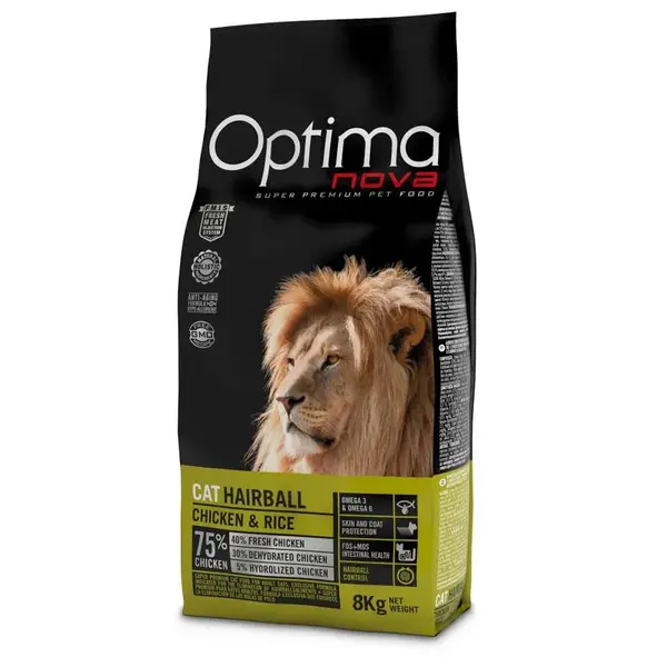 OPTIMAnova Cat Hairball 8 kg