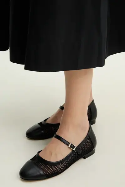 Kožené baleríny Answear.LAB