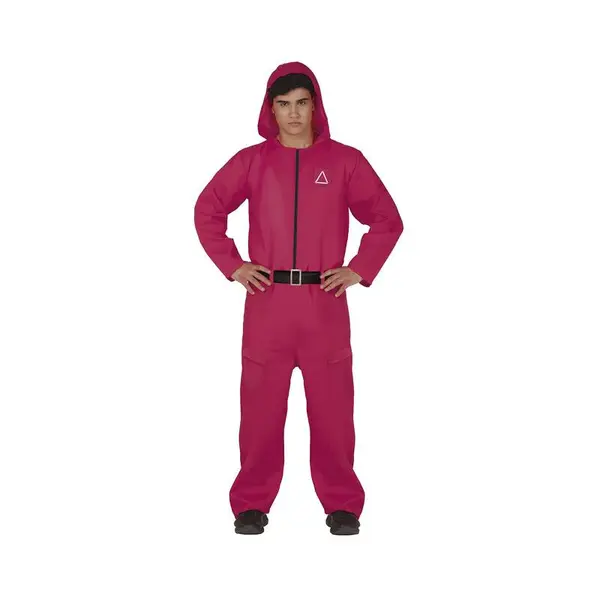 Kostým Squid Game červená kombinéza L 52-54