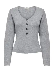 JDY Kardigán 'JDYLEA'  sivá