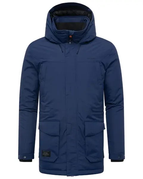 STONE HARBOUR Zimná bunda 'Wadiim XX'  námornícka modrá