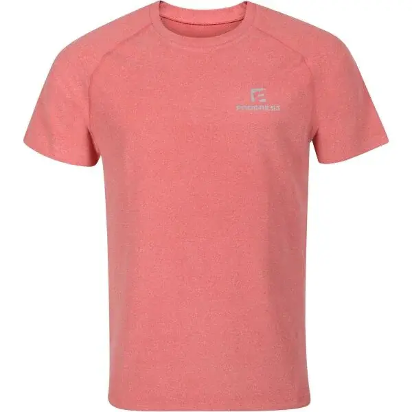PROGRESS ASSET Pánské sportovní triko, červená, velikost