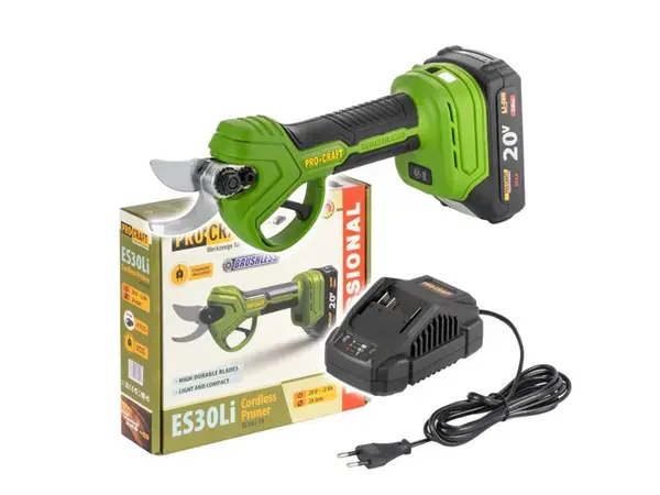 Nůžky zahradní AKU PROCRAFT ES30Li1B