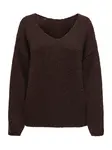 JDY Sveter 'JDYDinea'  čokoládová