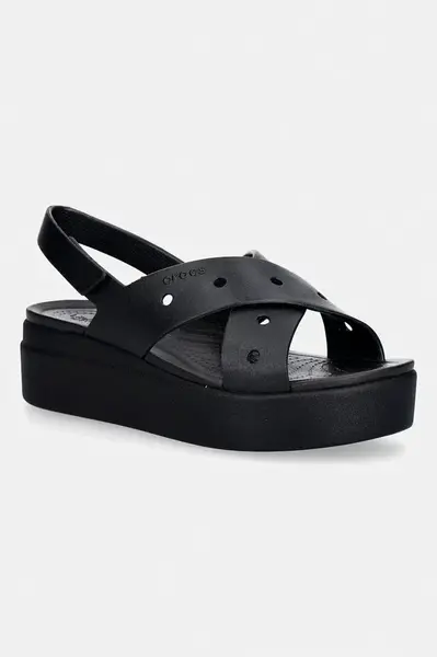 Crocs Sandály Crocs Brooklyn 4U Cross Strap Sandal