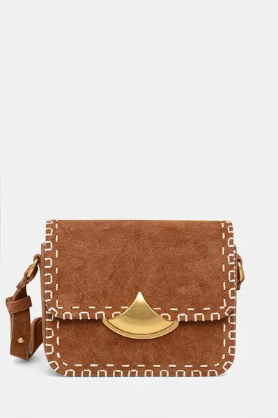 Sessun  crossbody kabelka dámská semišová