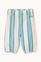 Dětské bavlněné kalhoty Tinycottons RETRO STRIPES POPLIN BABY PANT