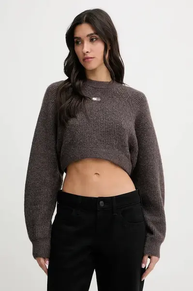 Svetr s příměsí vlny Tommy Jeans