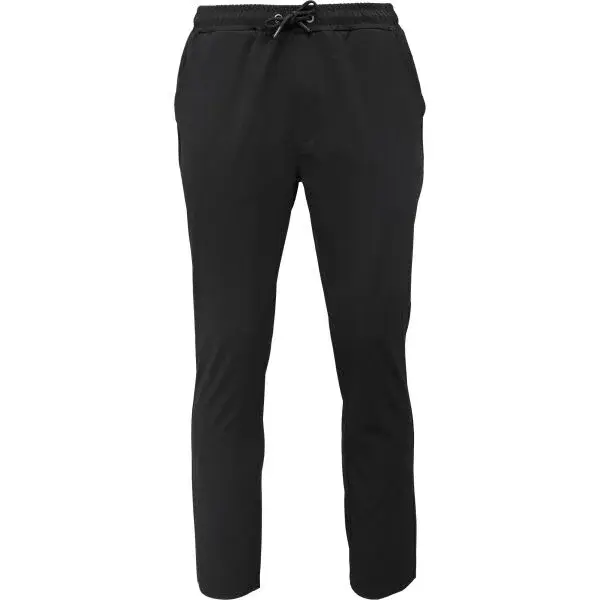 Willard KONRAD Tenké pánské kalhoty, černá, velikost
