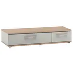 Venda DVOJITÁ ZÁSUVKA šedá, barvy dubu