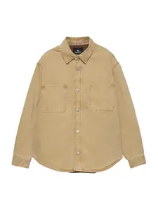 Pull&Bear Prechodná bunda  kapučíno