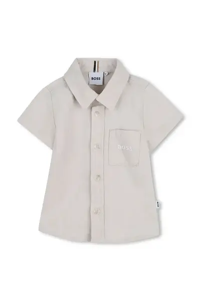 Kojenecká košile s přídavkem lnu BOSS