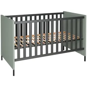 Jimmylee DĚTSKÁ POSTÝLKA antracitová, zelená,