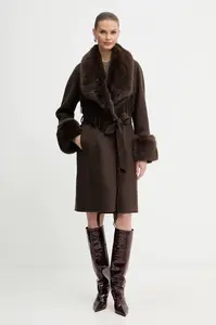 Kabát s příměsí vlny Marciano by Guess LILIANA