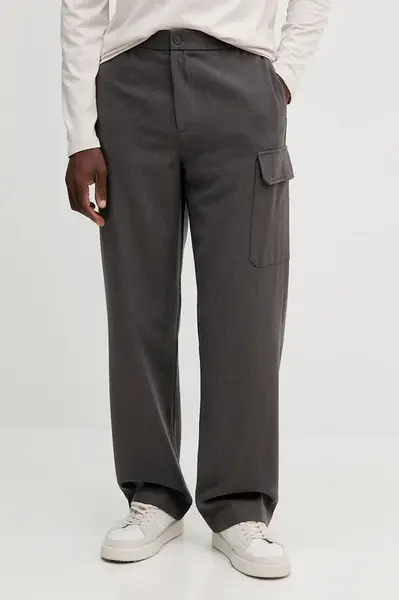 Kalhoty s příměsí vlny Armani Exchange