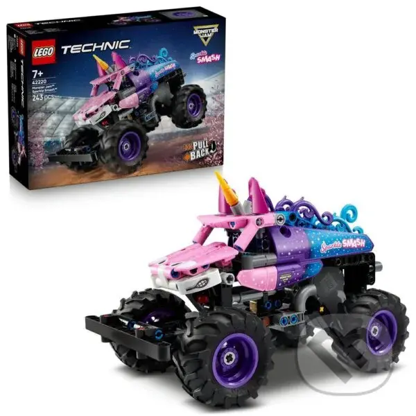 LEGO® Technic 42220 Monster Jam™ Sparkle Smash™ s naťahovacím motorom