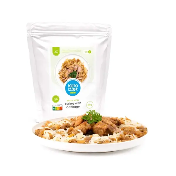 KetoDiet Hotové jídlo - krůta se zelím (300 g)