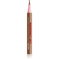 NYX Professional Makeup Lip Lingerie fixka na pery pre dlhotrvajúci efekt odtieň 04 Steamy Spice 1 ml