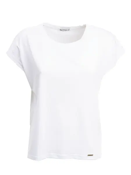 Influencer Tričko  biela