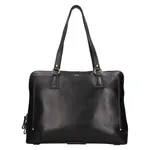 Elegantní dámská kožená kabelka Katana Ulma - černá