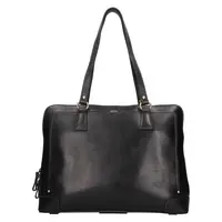 Elegantní dámská kožená kabelka Katana Ulma - černá