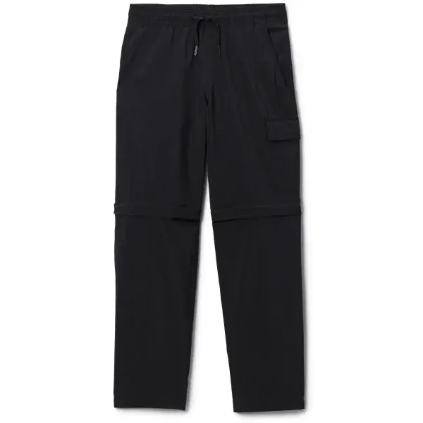 Columbia SILVER RIDGE UTILITY COVERTIBLE PANT Detské outdoorové nohavice, čierna, veľkosť