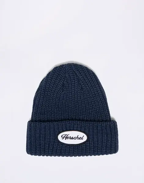 Herschel Supply Douglas Station Beanie Darkest Navy