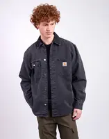 Carhartt WIP Mitch Shirt Jacket Black/Black dusky canvas L