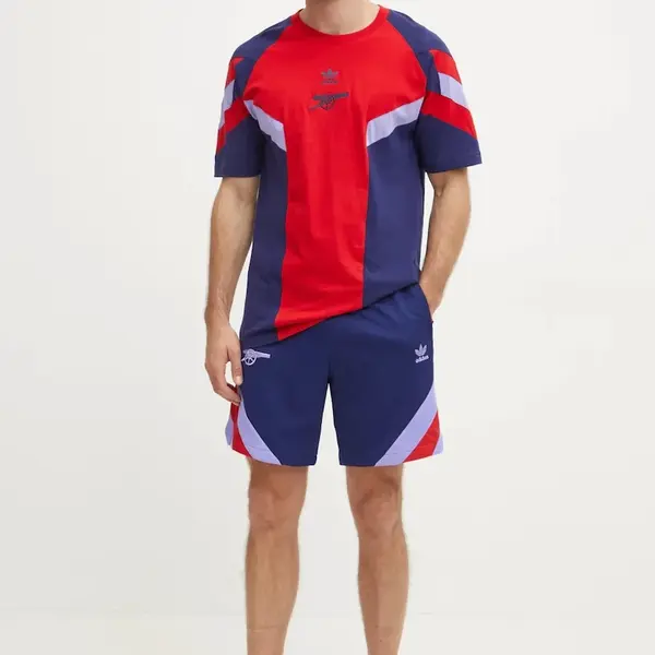 Kraťasy adidas Originals tmavomodrá barva, vzorované, JJ1682