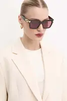 Sluneční brýle Gucci dámské, fialová barva, GG1689S