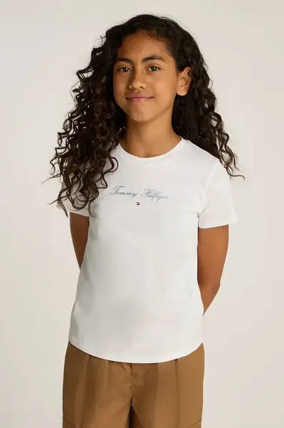 Dětské bavlněné tričko Tommy Hilfiger