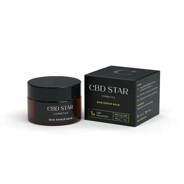 cbdstar Skin Repair Balm vyživující balzám s CBD
