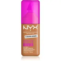 NYX Professional Makeup Make ‘Em Wonder ľahký zmatňujúci make-up odtieň 23 Golden Caramel 30 ml