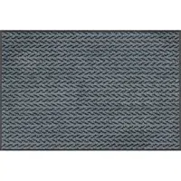 Esposa DVEŘNÍ ROHOŽKA, 60/90 cm, antracitová, modrošedá