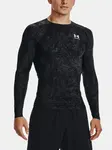 Under Armour Tričko UA HG Armour Comp Print LS-BLK - Pánské