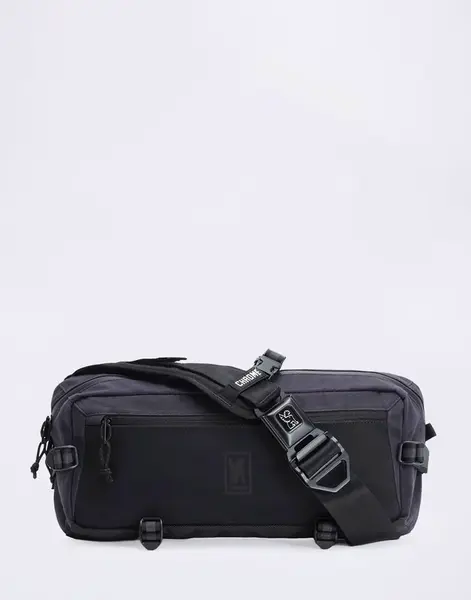 Chrome Industries Kadet Black Canvas Leather