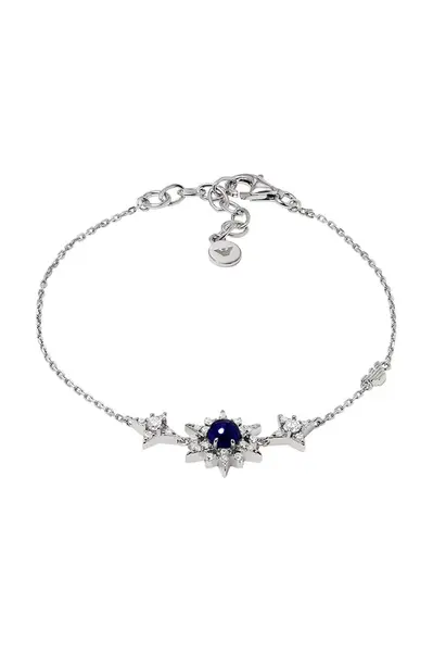 Stříbrný náramek Emporio Armani