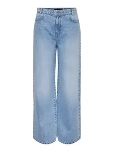 PIECES Džínsy 'SELMA'  modrá denim