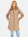 PERSO Woman's Women's transitional thin jacket with a hood