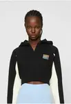 Women's Cropped Hoodie Dangerous DNGRS Hoody Wallart Black