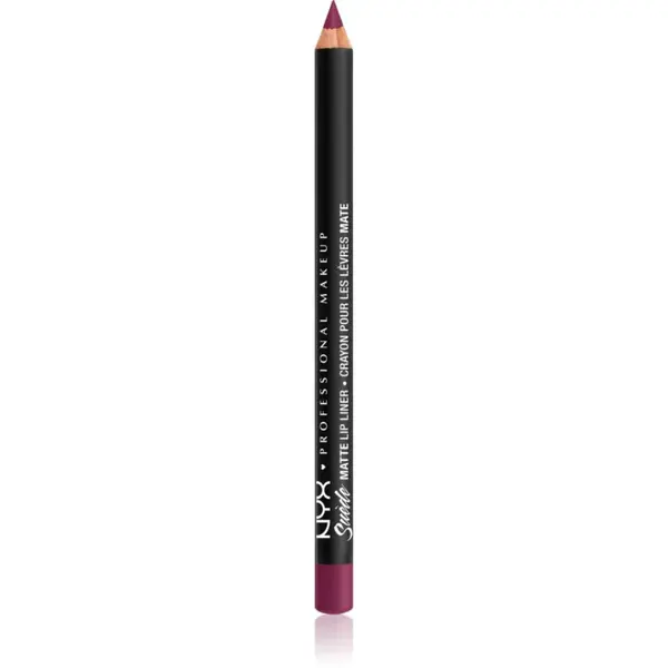 NYX Professional Makeup Suede Matte  Lip Liner matná ceruzka na pery odtieň 58 Girl, Bye 1 g