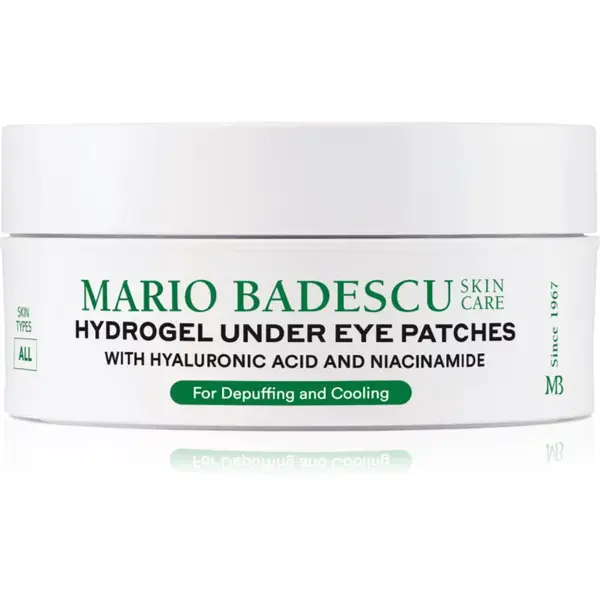 Mario Badescu Hydrogel Under Eye Patches hydrogélové vankúšiky proti opuchom a tmavým kruhom 60 ks
