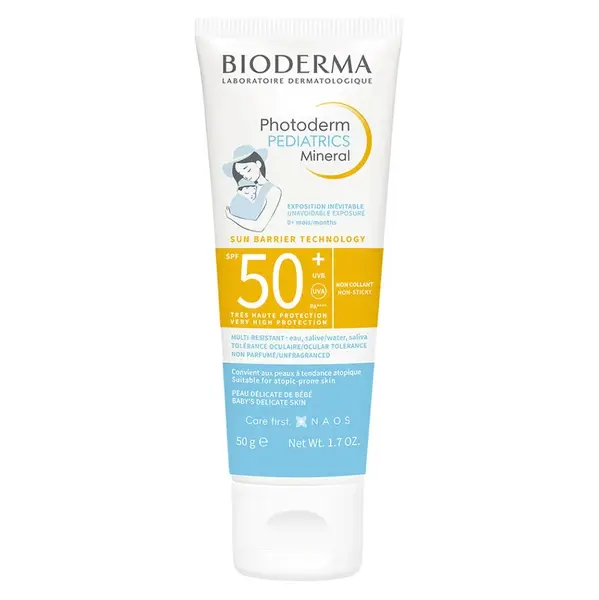 BIODERMA Photoderm Pediatrics Mineral opalovací krém SPF 50+ 50 g