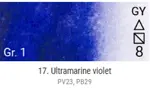 Akvarelové barvy Grand Godet – 17 Ultramarine Violet (Hue)