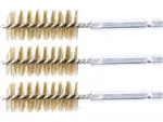 BGS Technic BGS 3078-19-M Mosazné kartáče pr. 19 mm, upínání 1/4", 3 ks (Sada BGS 3078)