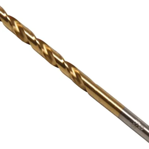 BGS Technic BGS 2040-6 Spirálový vrták HSS-G 6,0 mm s válcovou stopkou, TiN. 2 ks