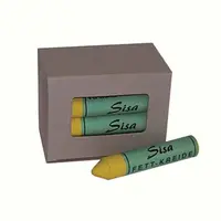 MDtools Vosková křída na pneumatiky, žlutá, 17 mm, 12 ks