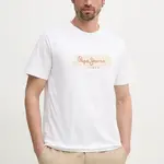 Bavlněné tričko Pepe Jeans PICTHON