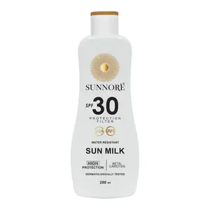 SUNNORÉ Sun milk SPF 30 opalovací mléko 200 ml